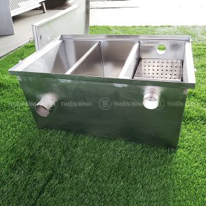 thùng lọc mỡ inox 90 lít