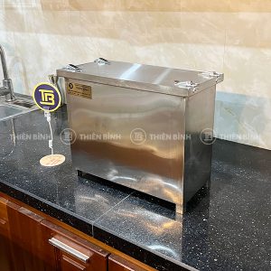 thùng lọc mỡ inox gia đình 20 lít