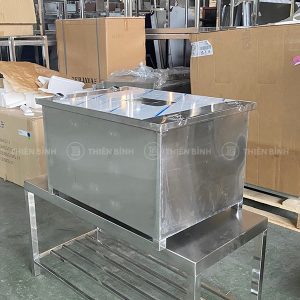 Thùng mỡ inox 190 lít