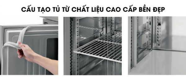 Cấu tạo của bàn đông Hoshizaki FT-126MA-S