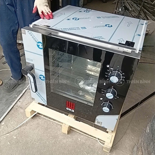 Đánh giá 5 mẫu lò hấp nướng đa năng mini đặt bàn tối ưu diện tích - ảnh 4 Lo nuong hap da nang 5 khay EKA MKF 511S