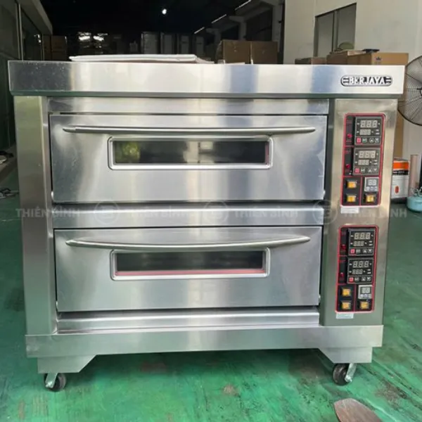 So sánh chi tiết lò nướng đối lưu và lò nướng tầng: Ưu - nhược điểm - ảnh 3 Lo nuong tang Berjaya BJY E13KW 2BDD