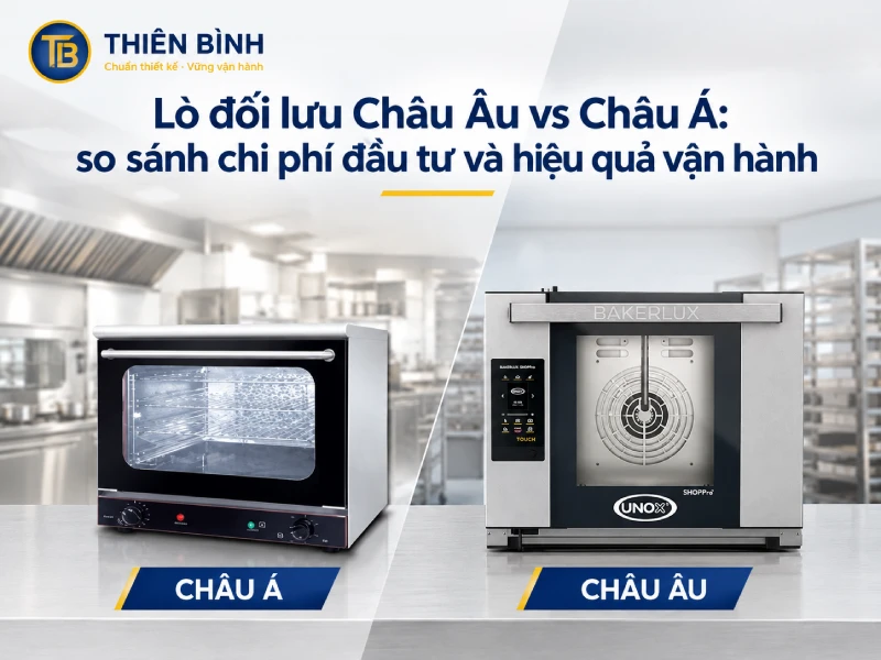 Lò đối lưu Châu Âu vs Châu Á: so sánh chi phí đầu tư và hiệu quả vận hành - ảnh 1 So sánh lò đối lưu Châu Á và Châu Âu