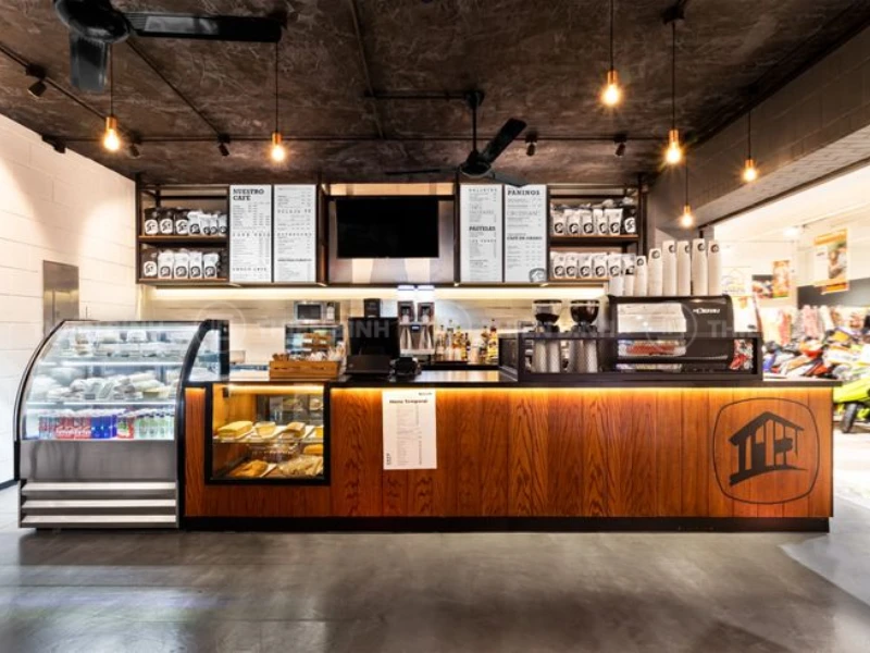 Bí quyết setup quầy bar cafe chuyên nghiệp: Tối ưu vận hành và tăng doanh thu - ảnh 4 Thien Binh Group Don vi thiet ke thi cong quay bar FB tron goi