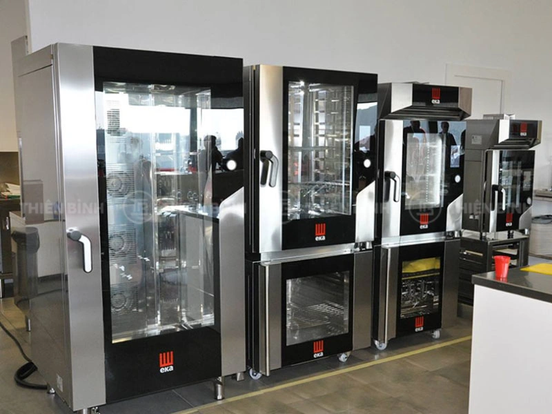 Phân biệt chi tiết lò hấp nướng đa năng (combi oven) dùng điện và gas - ảnh 3 Thien Binh Group ung cap nhieu hang lo hap nuong da nang gia tot